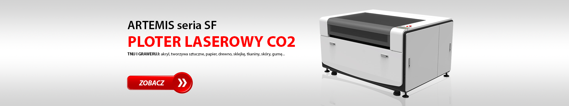 Ploter laserowy CO2 / Laser CO2